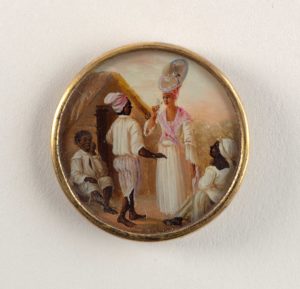 Button Haiti 18th Century