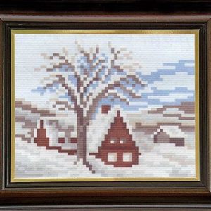 Гоблен Снежно утро, Snowy Morning Gobelin Tapestry