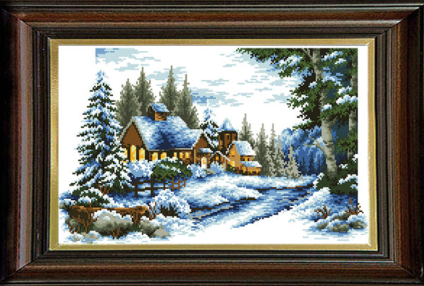 Гоблен Приказните сезони - Зима, The Enchanting Seasons - Winter Tapestry