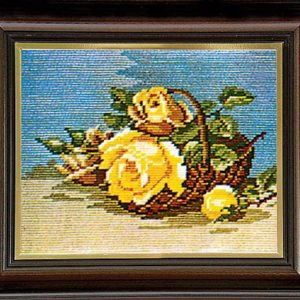 Гоблен Жълти рози, Yellow Roses Gobelin Tapestry