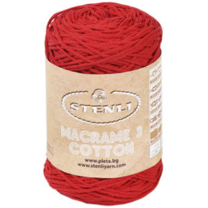 Прежда Стенли Макраме Котон 3 мм, Stenli Macrame Cotton 3 mm