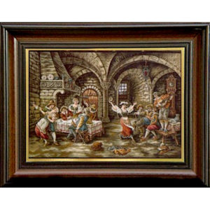 Гоблен Веселите музиканти в кръчмата, Jolly Musicians in the Tavern Tapestry