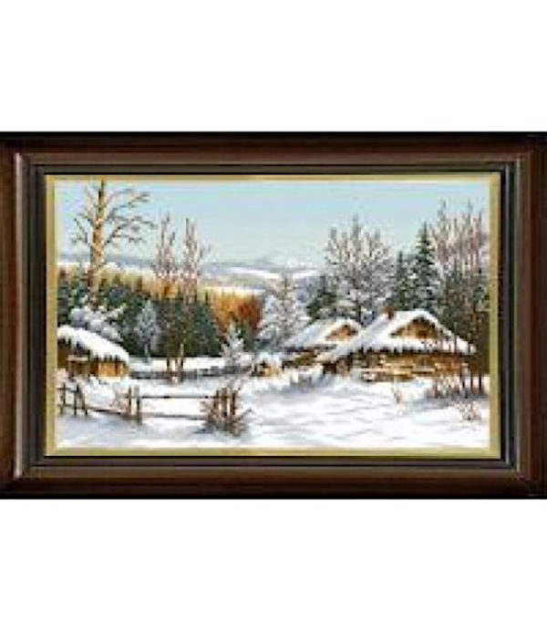 Гоблен Зимна хижа, Winter Cabin Tapestry