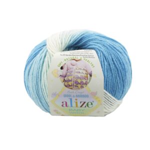 Прежда Ализе Бейби Вълна Батик (Alize Baby Wool Batik)